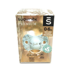 Chupete Suavinex Gold 0-6M Silicona