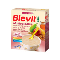 Blevit Plus Multicereales Frutos Secos Miel Y Frutas 600 G