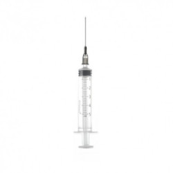 Jeringa De Tres Cuerpos Con Aguja Ico ( Plus 3 3.5 Ml. A:0,7 X 30G 22 1 3/16