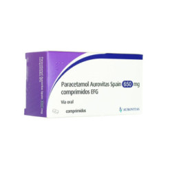Paracetamol aurovitas spain efg 650 mg 20 comprimidos